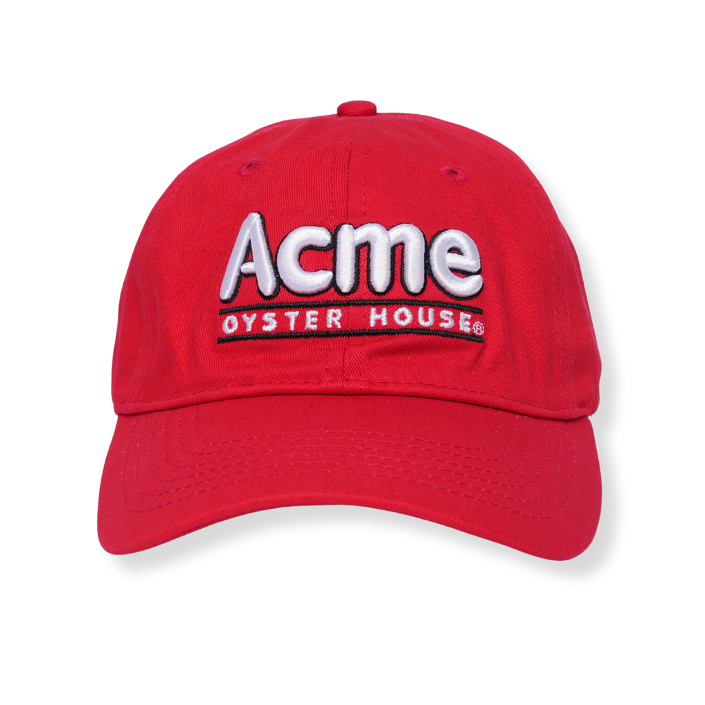 Acme Logo Dad Hat - Red/Black