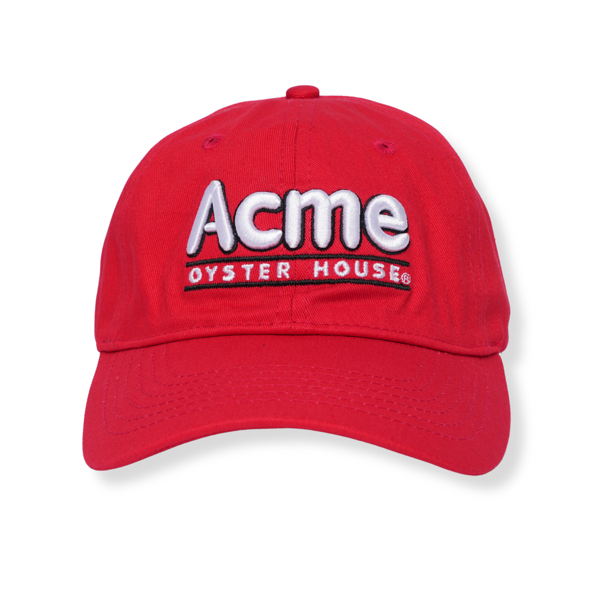 Acme Logo Dad Hat - Red/Black