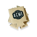 Acme Burlap Koozie