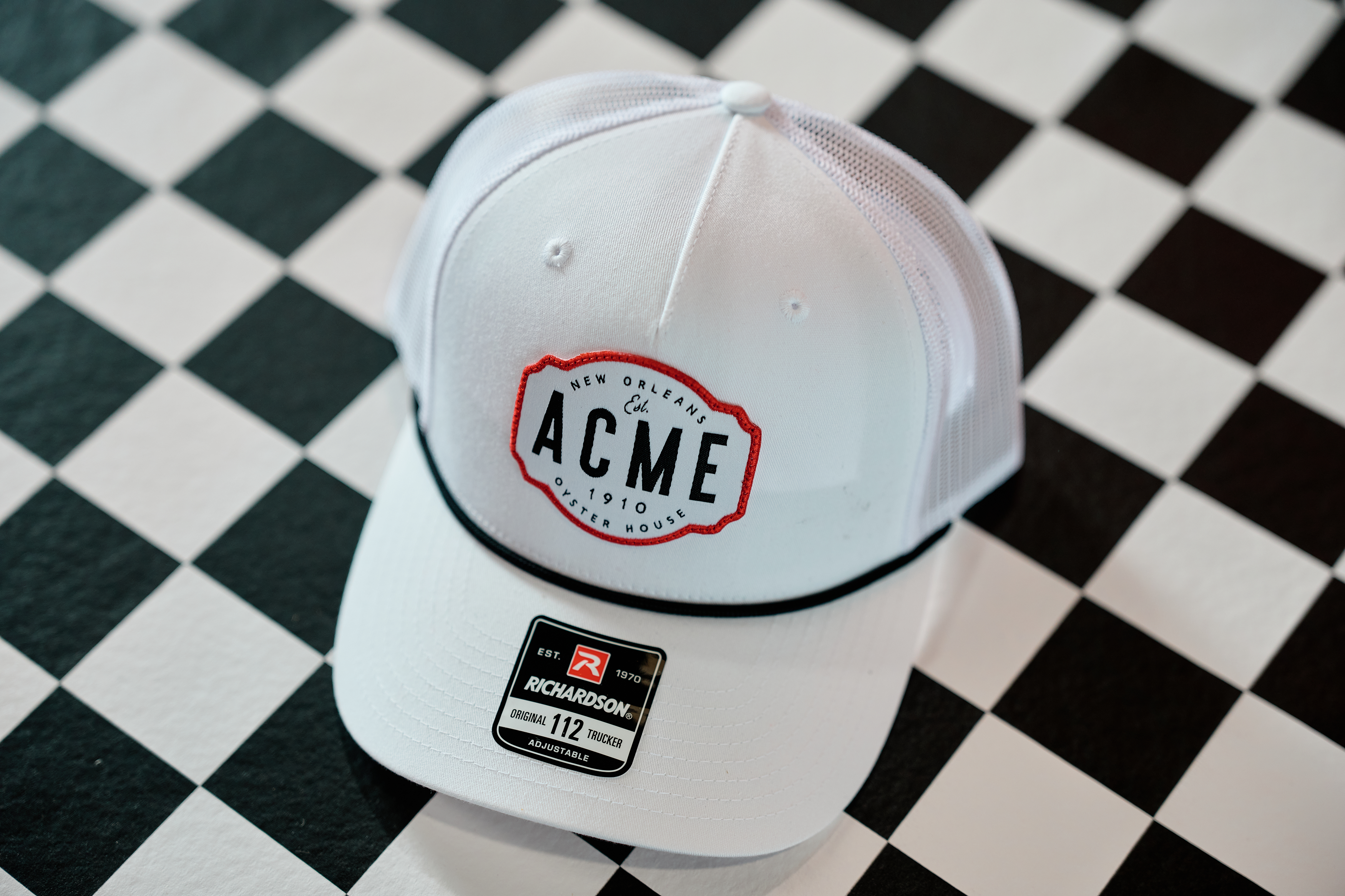 Acme Patch Hat - White
